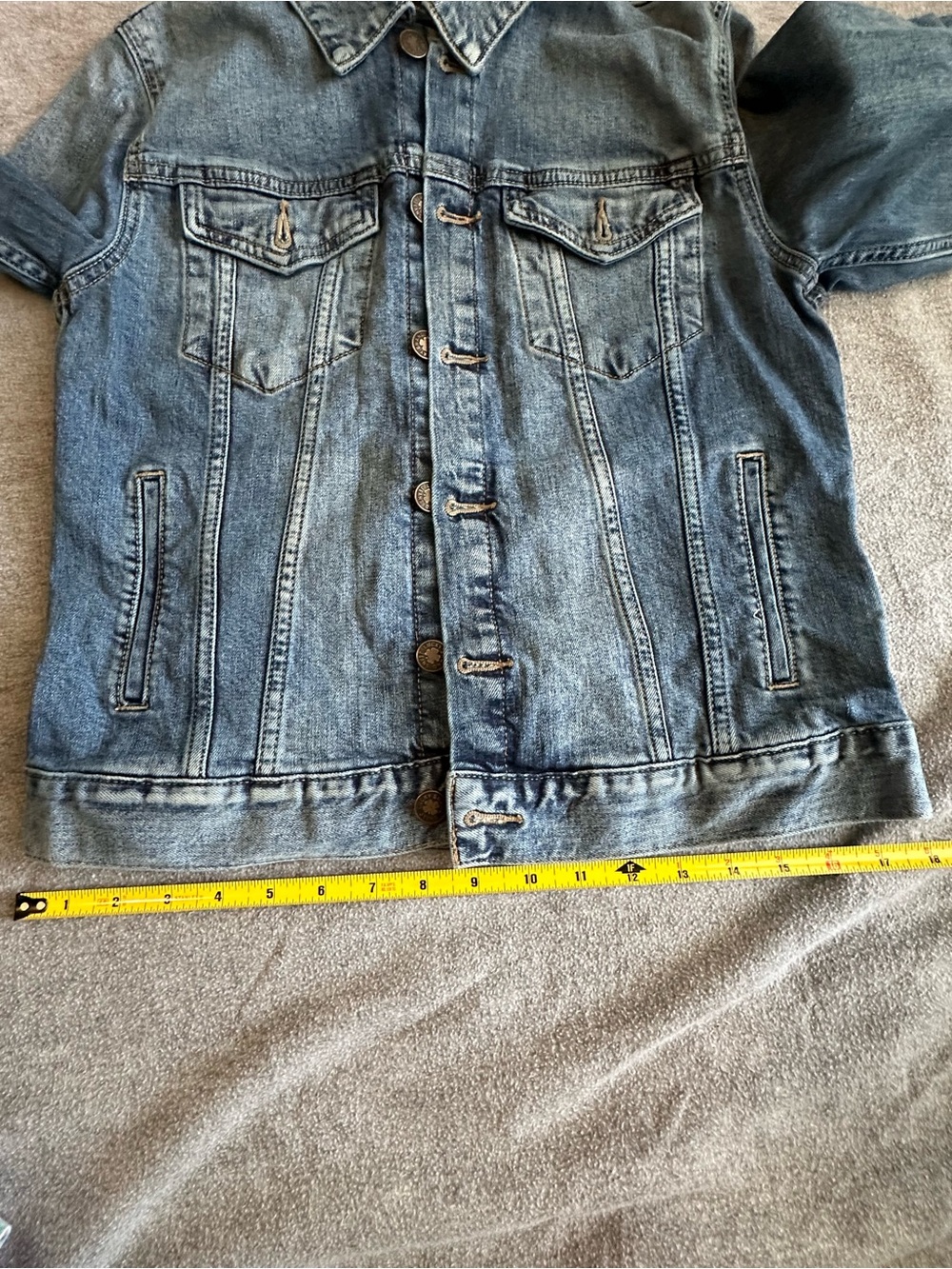 Lucky Brand Light Blue Denim Jacket - Picture 12 of 16